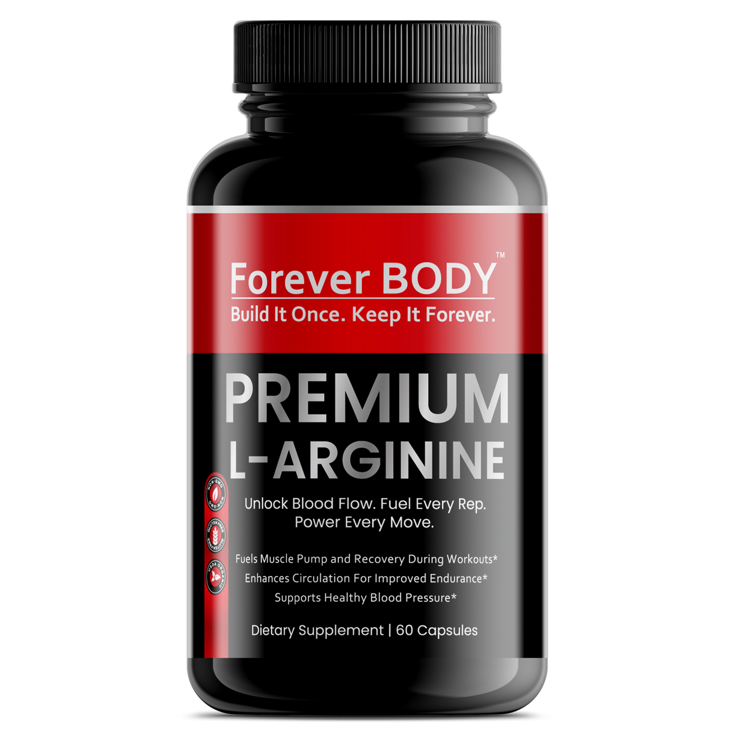 Premium L-Arginine (Precursor in Nitric Oxide Production)