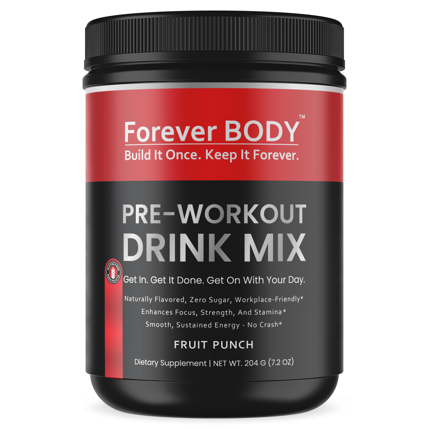 Pre-Workout Drink Mix (Fruit Punch)